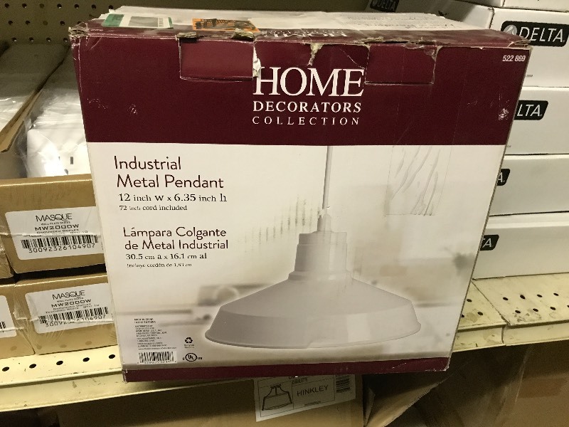 lot 1045 image: Home Decorators Collection Pendant Light