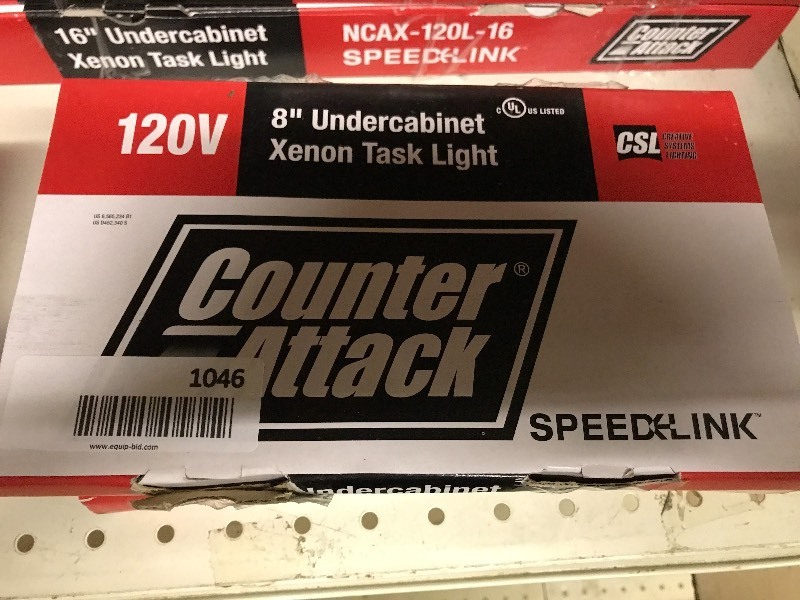 lot 1046 image: Counter Attack Under Cabinet Task Light, 8