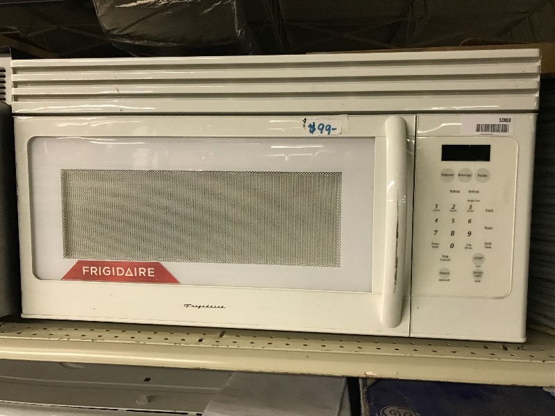 lot 1083 image: Frigidaire Microwave w Vent