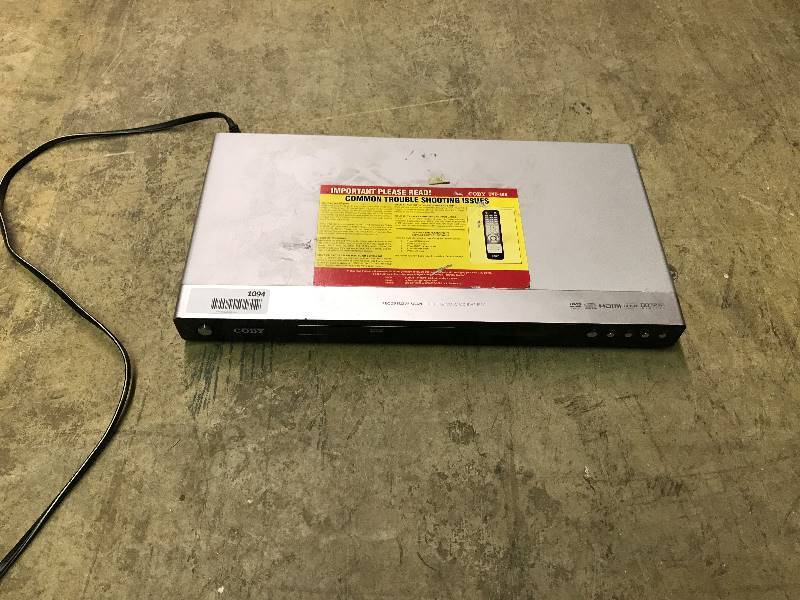 lot 1094 image: COBY DVD Player