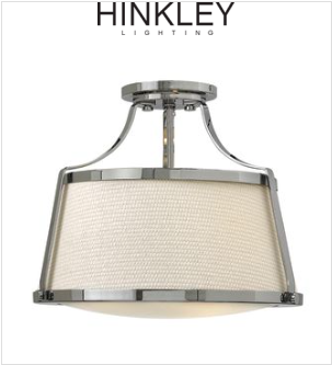 lot 1073 image: Hinkley Interior Light Fixture - New in Box