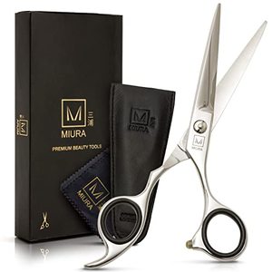 lot 14537 image: Miura Professional Hair Cutting Scissors, 6.5 Stainless Steel Barber Shears