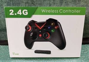 lot 14542 image: Wireless Xbox Controller for Xbox Series Xbox One��Xbox One SX Consoles, PS3PCPC 360, Windows 781011, Built-in Dual Vibration with 2.4GHz Connection, USB Charging, LED Backlight (Green)
