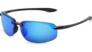 lot 14549 image: JULI Sports Sunglasses for Men Women Tr90 Rimless Frame