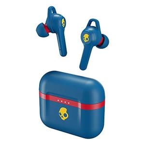 lot 14563 image: Skullcandy Indy Evo True Wireless In-Ear Bluetooth Earbuds, Compatible with iPhone and Android  Charging Case and Microphone, IP55 Water Dust Resistant - 92 Blue