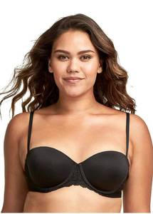 lot 14572 image: Maidenform Self Expressions Strapless Bra, Full-Coverage Extreme Lift Underwire Bra, 38B