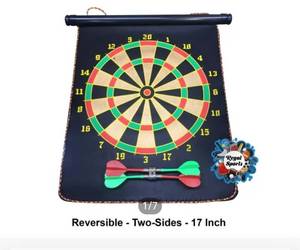 lot 26580 image: Magnet Dart Board - Reversible Dart Board Two-Sides - 17