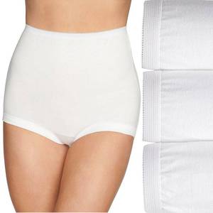 lot 26595 image: Vanity Fair Womens Plus Size Lollipop Legband Brief 3-Pack Style-15867 Size 9