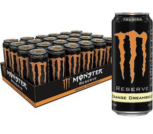 lot 26604 image: Monster Energy Reserve Orange Dreamsicle, 16 Ounce (Pack of 24)