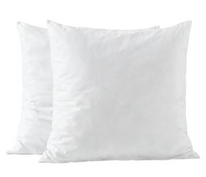 lot 26642 image: basic home 22x22 Pillow Inserts-Shredded Memory Foam Fill-High Density Throw Pillow Inserts with Long Support-Home Couch Hotel Collection-Cotton Fabric-2 Pack