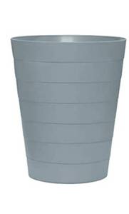 lot 26645 image: Lot of 5 Nipogear Slim Round Plastic Small Trash Can Wastebasket 1.5Gallons Garbage Container Bin