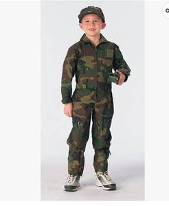 lot 26652 image: Kids Air Force Type Flightsuit Small