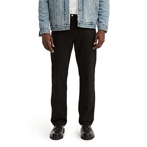 lot 31350 image: Levis Mens Big and Tall 550 Relaxed Fit Jean, Black, 46W x 32L
