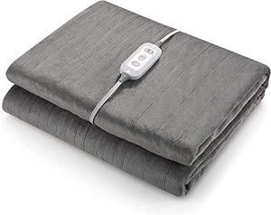 lot 31378 image: Electric Heated Blanket Full Size 72x84 Oversized, ETL Certification Fast Heating with 6 Heating Levels & 9 Hours Auto-Off, Flannel Heated Throw Blanket for Whole Body Warming, Machine Washable