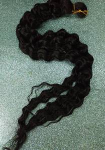 lot 14597 image: Thick Black Braids, 3 Pack, Approximately 30 Long