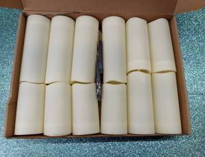 lot 14607 image: Flameless, Battery Operated Candles, Set of 10 with 2 Remotes, 5 High