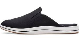 lot 20929 image: Clarks Womens Breeze Shore Mule Black Size 9M