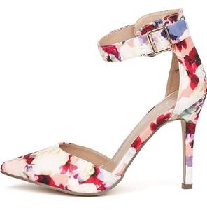 lot 20946 image: DREAM PAIRS Oppointed-Ankle Womens Pointed Toe Ankle Strap DOrsay High Heel Stiletto Pumps Shoes Size 7.5