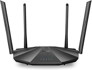 lot 26668 image: Tenda AC19 Smart WiFi Router - Dual Band Gigabit Wireless (up to 2033 Mbps) Internet Router for Home  4 LAN Ports1 USB Port  4X4 MU-MIMO Technology  Parental Control Compatible with Alexa (AC2100) (Renewed)