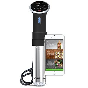 lot 26671 image: Anova Culinary Sous Vide Precision Cooker  WiFi  Bluetooth  900W