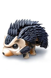 lot 26683 image: Thames & Kosmos My Robotic Pet Tumbling Hedgehog Mechanical Kit in Black