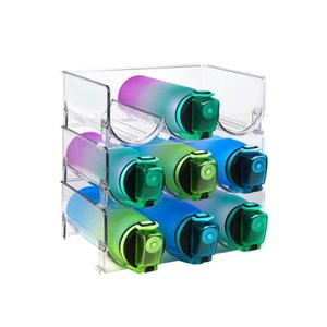 lot 26711 image: Eltow Water bottle Organizer for Pantry or Refrigerator- 3 pack