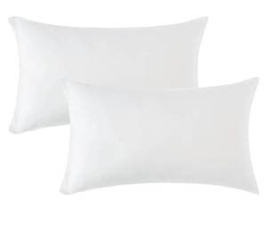 lot 26717 image: MIULEE Set of 2 Throw Pillow Inserts, Hypoallergenic Stuffer Pillow Inserts Decorative Rectangle Premium Sham Pillow Forms for Sofa Couch Bed 14x20 Inch