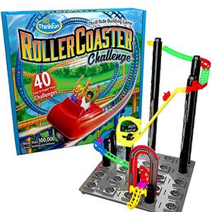 lot 31483 image: ThinkFun Roller Coaster Challenge STEM Toy and Building Game