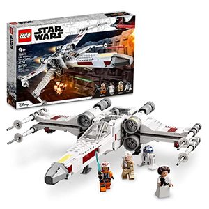 lot 31494 image: LEGO Star Wars Luke Skywalkers X-Wing Fighter 75301 BuildingSet  with Princess Leia Minifigure and R2-D2 Droid Figure