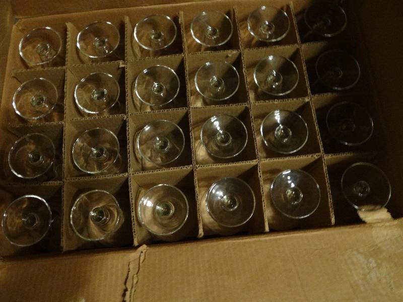 lot 234 image: Case4Doz. 12 oz. Hollow Stem Goblets