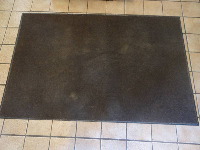 lot 244 image: 43x66 Brown Commercial Entry Rug