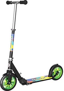 lot 25072 image: Razor A5 Lux Kick Scooter for Kids Ages 8 - 8 Urethane Wheels, Anodized Finish Featuring Bold Colors and Graphics, For Riders up to 220 lbs, Used.