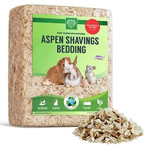 lot 25097 image: Small Pet Select Premium Natural Aspen Bedding, Animal Bedding for Small Indoor and Outdoor Pets, Made in The USA, Size 41 L Pack