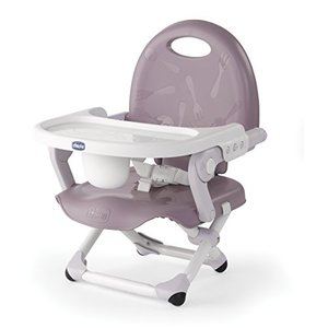 lot 25107 image: Chicco Pocket Snack Booster Seat, Lavender
