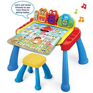 lot 25120 image: VTech Touch and Learn Activity Desk Deluxe