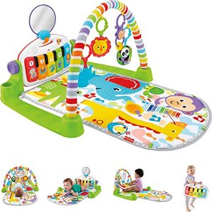 lot 25129 image: Fisher-Price Deluxe Kick & Play Piano Gym Activity Playmat