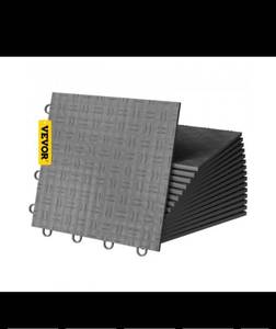 lot 25169 image: Box of VEVOR Garage Tiles Interlocking, 12 x 12, UNKNOWN AMOUNT