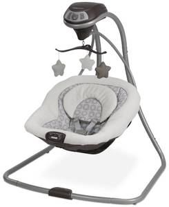 lot 25181 image: Graco Simple Sway Swing, Abbington, Model 1927133