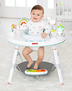 lot 25939 image: Skip Hop Baby Activity Center Interactive Play Center with 3-Stage Grow-with-Me Functionality, 4mo, Silver Lining Cloud