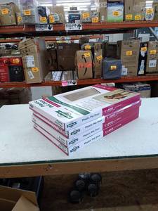 lot 25962 image: 4 PetSafe Plastic Dog and Cat Doors - Easy Installation - X-Large - For Pets Up To 220 lb