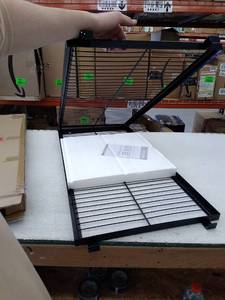 lot 25971 image: 2 Origami Connection Bridge Racks For R5 Series 4-shelf Large Storage Rack 