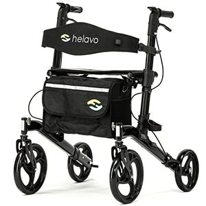 lot 26012 image: Helavo Premium Foldable Rollator with Seat