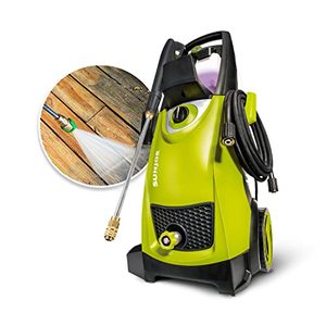 lot 26018 image: Sun Joe 2030 Max PSI 1.76 GPM 14.5-Amp Electric High Pressure Washer, Model SPX3000