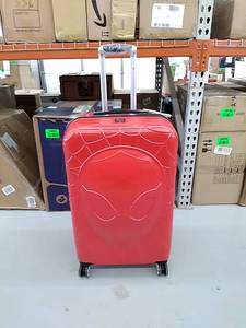 lot 26033 image: Marvel Ful Molded Spiderman 8 Wheel Expandable Spinner luggage, 28