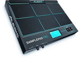 lot 26099 image: Alesis SamplePad Pro - Percussion and Sample-Triggering Instrument With 8 Velocity Sensitive Drum Pads, 200 Built-in Sounds