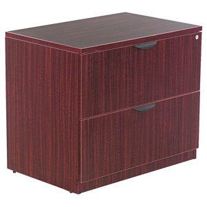 lot 14369 image: Alera 2 Drawers Lateral Lockable Filing Cabinet Brown