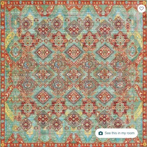 lot 14358 image: 8 x 8 Alexis Square Rug