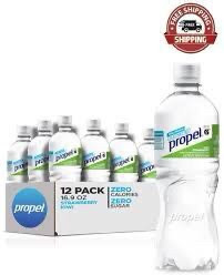 lot 5618 image: 12 pack of Kiwi Strawberry Propel 24oz