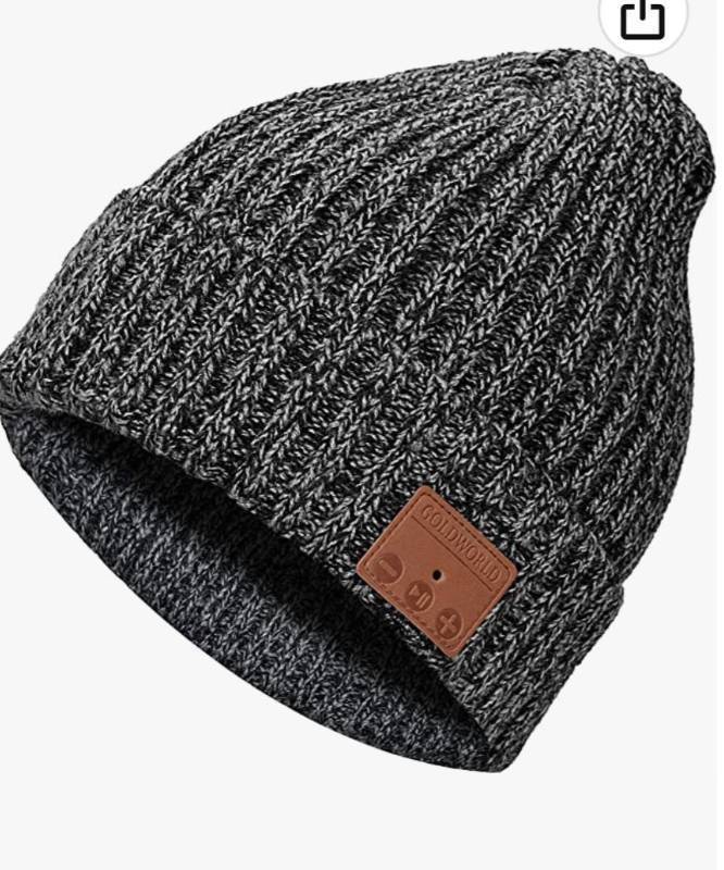 lot 6301 image: Bluetooth Speaker Beanie for Men &amp Women