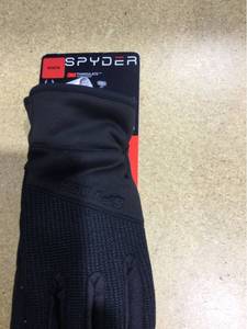 lot 6704 image: Spyder By 3M Thinsulate Core Conduct Pair of Glove Black